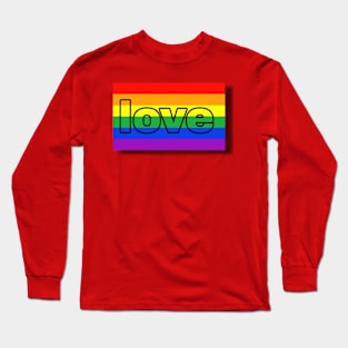 pride month love Long Sleeve T-Shirt